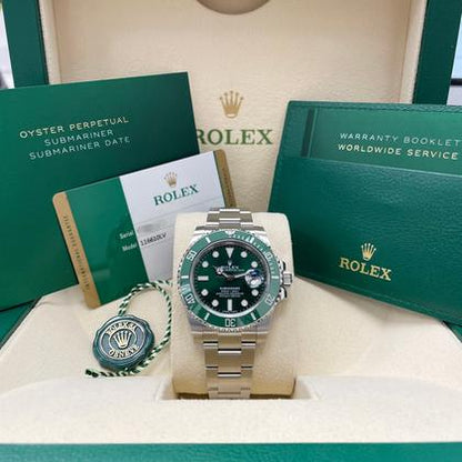 Rolex Submariner Date 116610LV – Hulk Green Dial