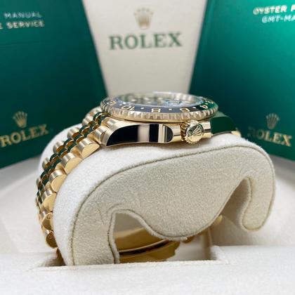 Rolex GMT-Master II 126718GRNR – Black Dial Yellow Gold