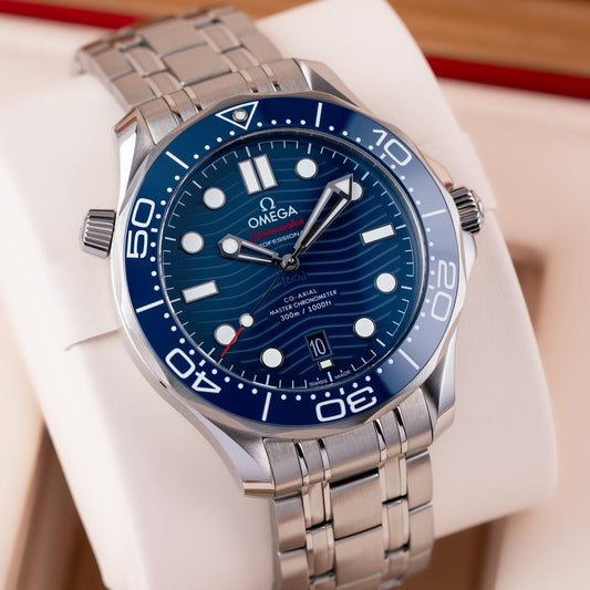 Omega Seamaster Diver 300M 210.30.42.20.03.001 blue dial