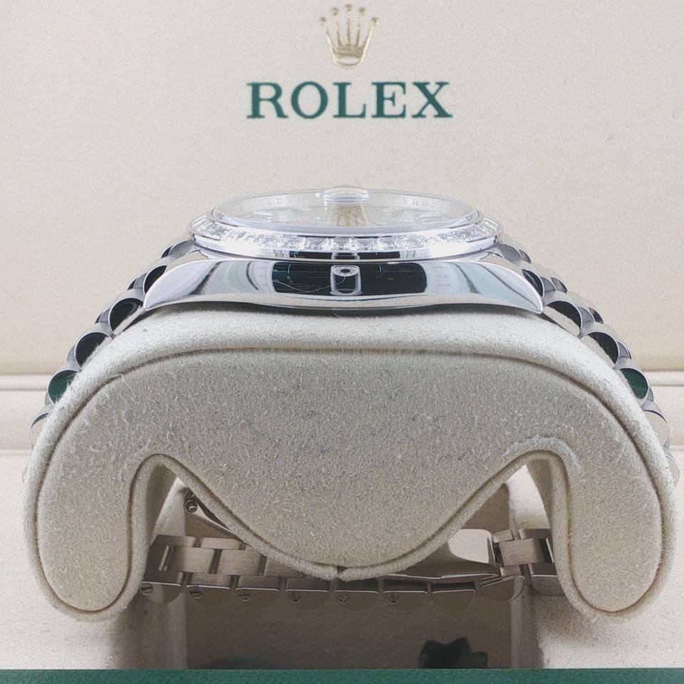 Rolex Day-Date 40 228396TBR ice blue baguette diamond dial
