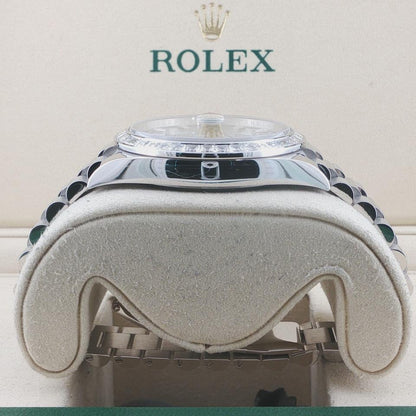 Rolex Day-Date 40 228396TBR ice blue baguette diamond dial