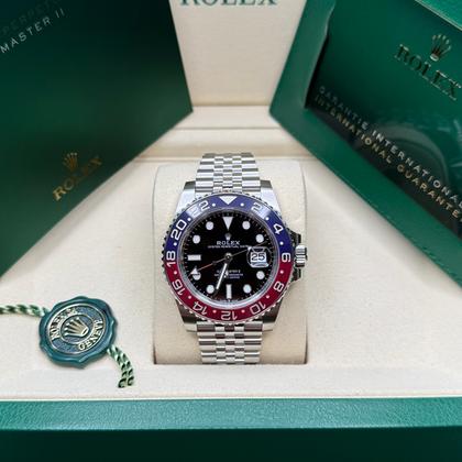 Rolex GMT-Master II 126710BLRO – Black Dial Pepsi Bezel