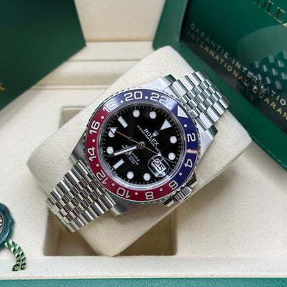 Rolex GMT-Master II 126710BLRO – Black Dial Pepsi Bezel