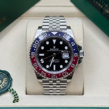 Rolex GMT-Master II 126710BLRO – Black Dial Pepsi Bezel