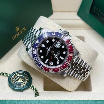 Rolex GMT-Master II 126710BLRO – Black Dial Pepsi Bezel
