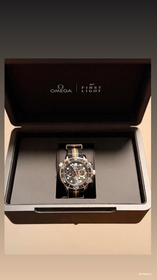 Omega Seamaster Diver 300M 007 First Light 210.32.44.51.01.002 – Black Dial
