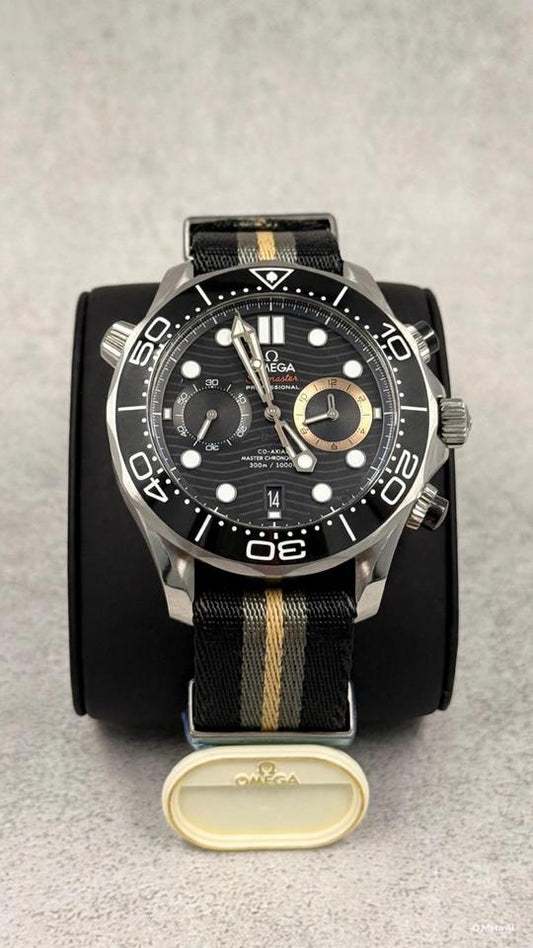 Omega Seamaster Diver 300M 007 First Light 210.32.44.51.01.002 – Black Dial