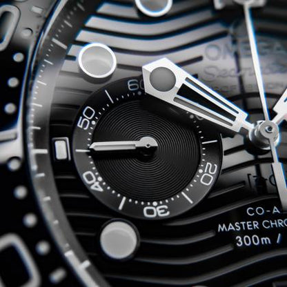 Omega Seamaster Diver 300M Chronograph 210.32.44.51.01.001 black wave dial
