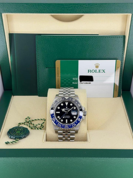 Rolex GMT-Master II 126710BLNR – Black Dial Blue & Black Bezel