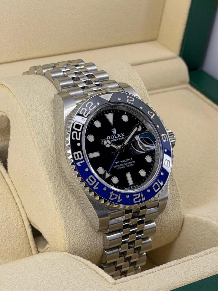 Rolex GMT-Master II 126710BLNR – Black Dial Blue & Black Bezel