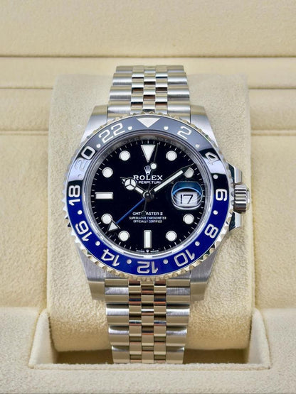 Rolex GMT-Master II 126710BLNR – Black Dial Blue & Black Bezel