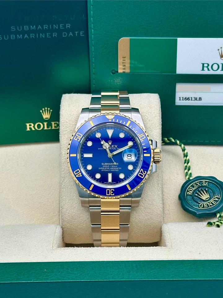 Rolex Submariner Date 116613LB – Blue Dial Two-Tone