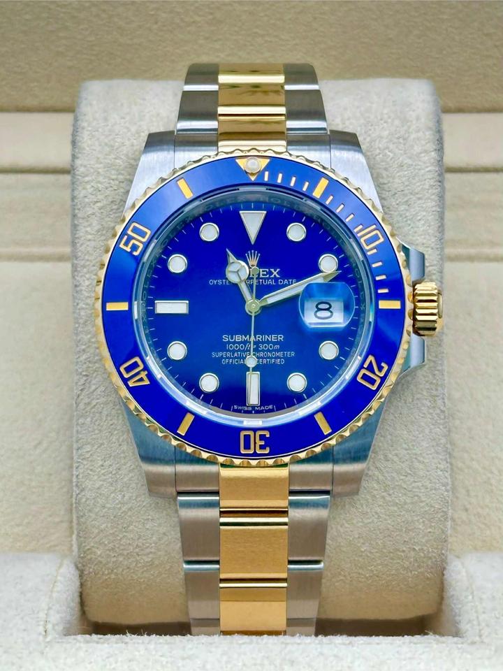 Rolex Submariner Date 116613LB – Blue Dial Two-Tone