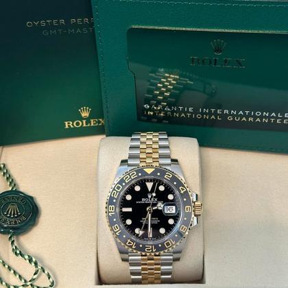 Rolex GMT-Master II 126713GRNR – Black Dial Two-Tone