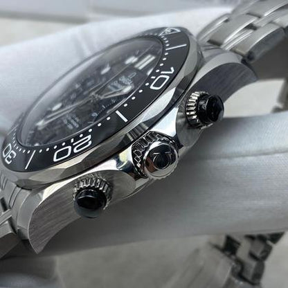 Omega Seamaster Diver 300M Chronograph 210.30.44.51.01.001 – Black Wave Dial