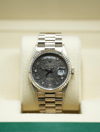 Rolex Day-Date 36 18239 – Grey Diamond Dial