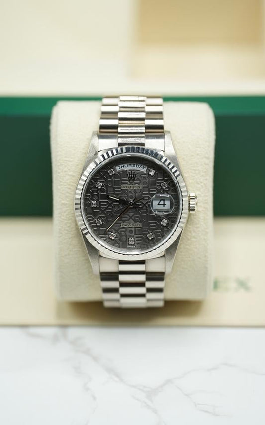 Rolex Day-Date 36 18239 – Grey Diamond Dial