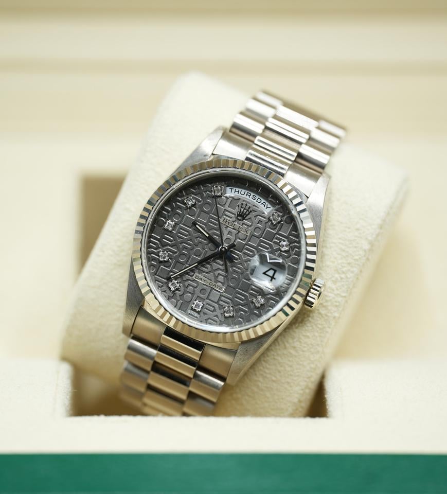 Rolex Day-Date 36 18239 – Grey Diamond Dial