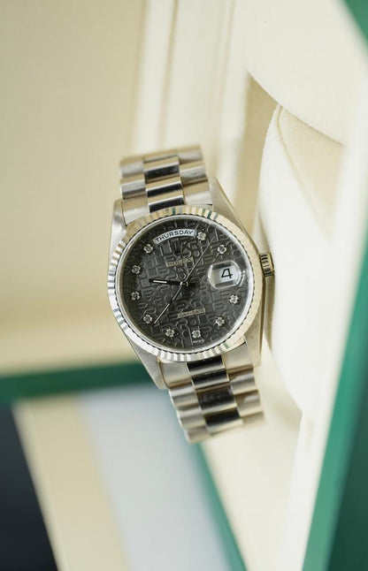Rolex Day-Date 36 18239 – Grey Diamond Dial