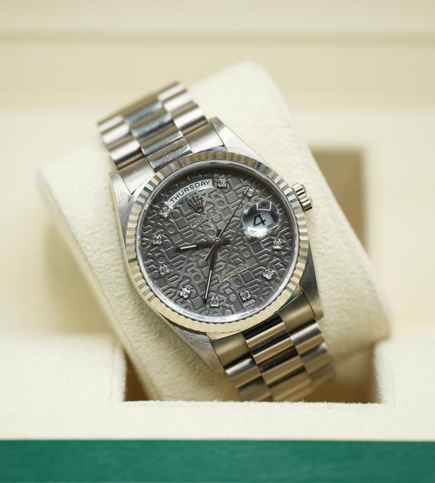 Rolex Day-Date 36 18239 – Grey Diamond Dial